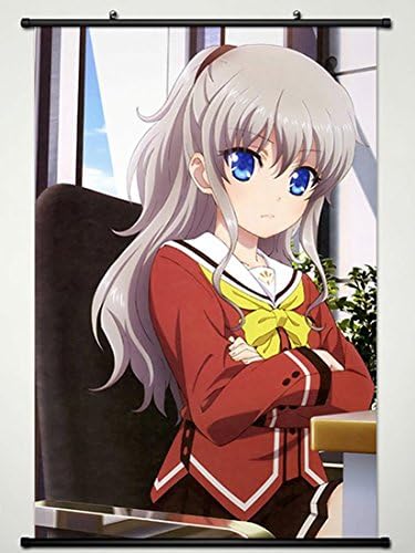 Amazon Com Wall Scroll Poster Fabric Painting For Anime Charlotte Amazon Com Wall Scroll Poster Fabric Painting For Anime Charlotte