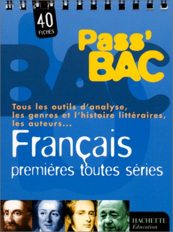 Français, premières, toutes séries