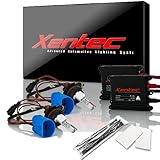 XENTEC 9007(HB5) Hi/Lo 6000K 55W Advanced Slim Ballast HID Xenon Kit w/ Hi-beam Halogen (Ultra White)