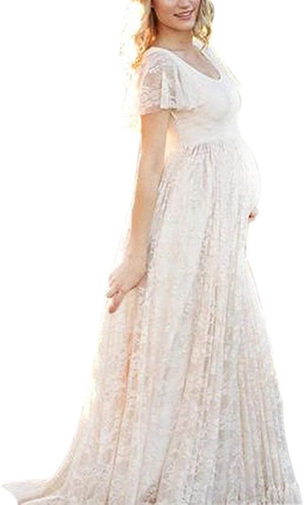 Maternity Photography Dress Women Pregnant Dress Maternity Props Pregnancy Clothing Photoshoot Maxi Dresses