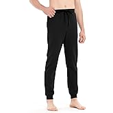 Idtswch 34/36/38/40 Long Inseam Mens Tall Sweatpants Fleece-Line Extra Long Joggers Pant with Zip Pockets