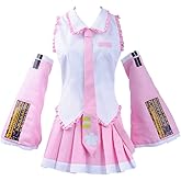 jrswai Womens Anime Cosplay snow Costume JK Sailor Dress High School Uniform Halloween Full Set