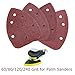 INSMA 40pcs 60-240 Grit Mouse Sanding Sheets for Black Decker Detail Palm Sander 60+80+120+240 Grit