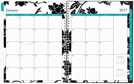 Blue Sky Barcelona CYO (Create Your Own) Cover 8.5 x 11 Weekly/Monthly Planner, 2017