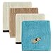 Hudson Baby Rayon from Bamboo Washcloth 4, Blue Dog