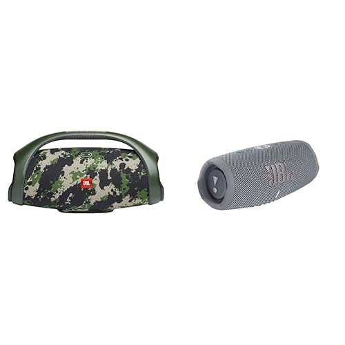 JBL Boombox JBL CHARGE Portable Bluetooth Speakers Bundle