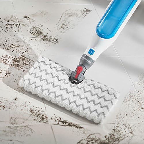 Shark Klik n' Flip Steam Mop for Hard Floors with Steam Blaster 2 Machine Washable Cleaning Pads & Fill Flask, 350ml Capacity - Image 5