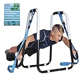 Ultimate Body Press Dip Bar and Bodyweight Resistance Trainer Package
