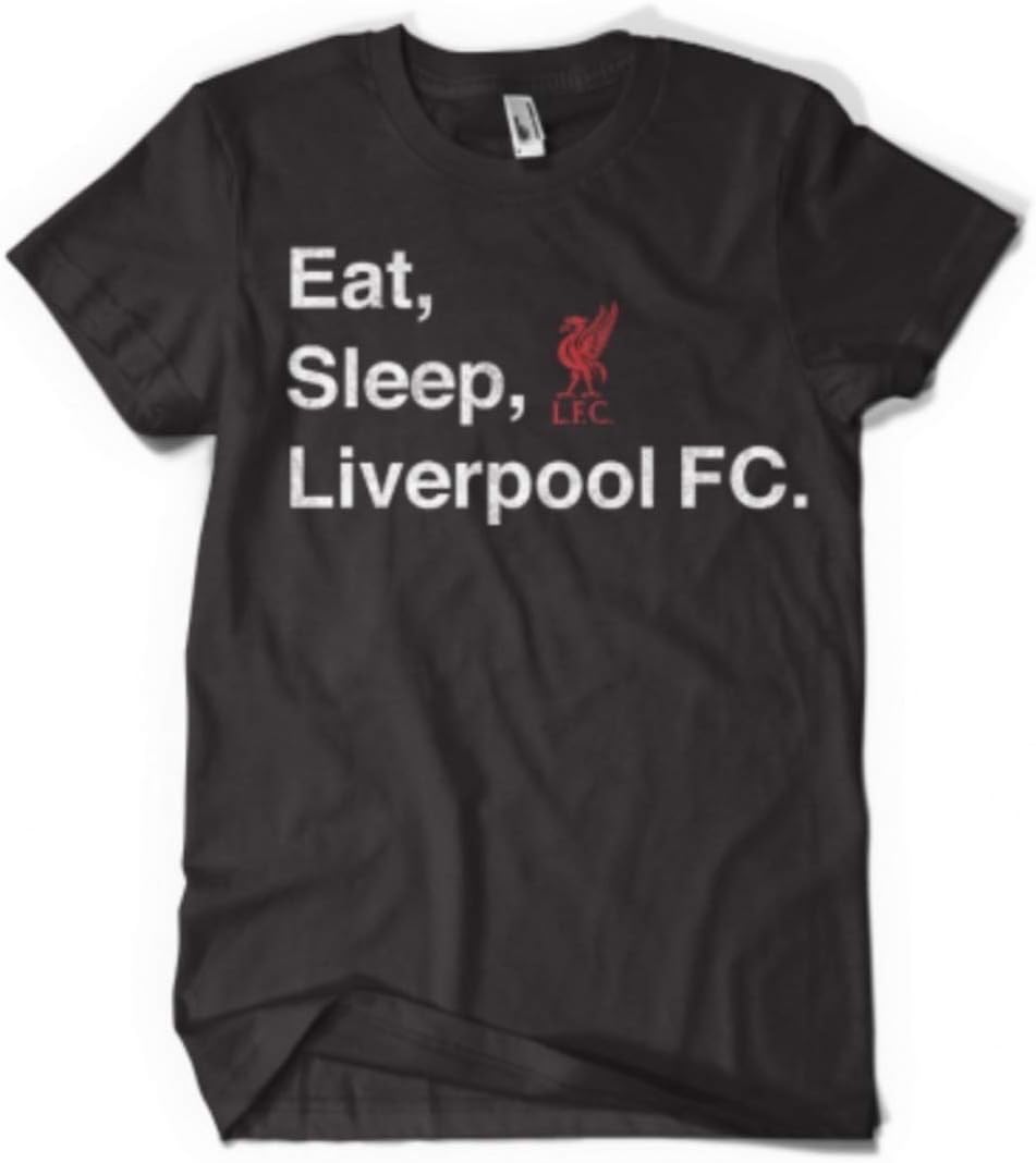 Anfield Shop Liverpool FC Eat Sleep Liverpool T-Shirt