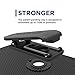 LG V20 Belt Case, Encased (RenTek Series) Cover Shell w/Secure-fit Holster Combo Clip (Smooth Black)
