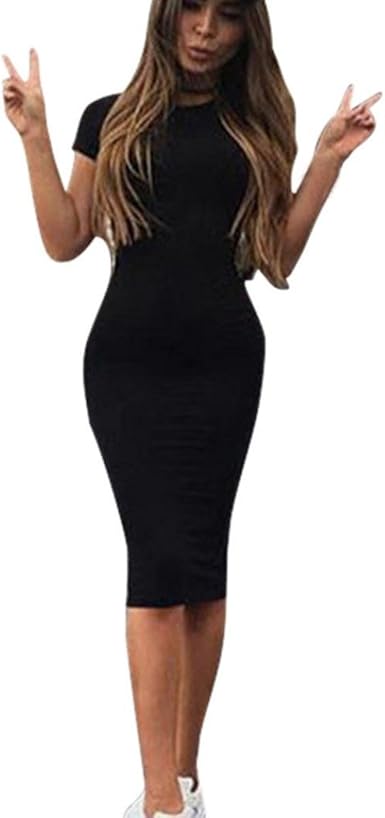slim midi dress