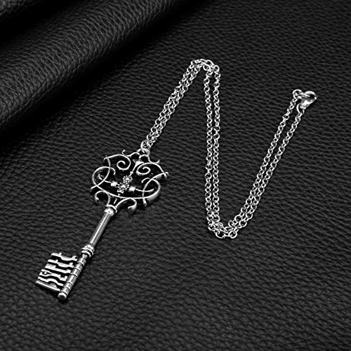 Algol - New The Nutcracker And The Four Realms Clara Necklaces Mysterious Key Pendant Choker Girl Woman Cosplay Jewelry