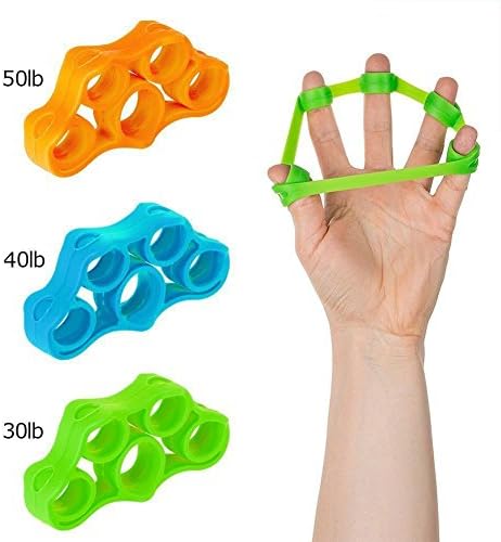 Hand grip enhancer finger stretcher forearm strength trainer / guitar finger enhancer / rock grip grip-6 by Alissne