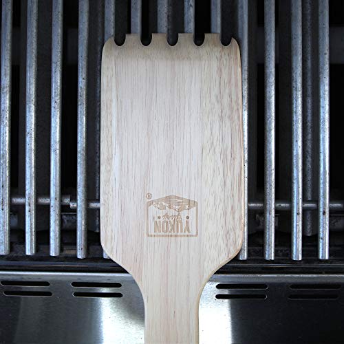 Yukon Glory YG-40070 Premium Grill Scraper Natural Oak Cleaning Paddle for Keeping Your Grill in Tip Top Shape, Great Gift for Grillers - Thumbnail 5