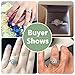 Newshe Jewellery Wedding Engagement Ring for Women Bridal Set AAAAA Cz 925 Sterling Silver 1.3Ct Pear White Size 4-13