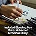 Watercolor Brush Pens - 20 Colors +1 Blending Pen with Included Bonus Watercolor Sketch Pad | Nylon Brush Tips | Included E-Book | Ideal for Art, Sketching, Manga, Comics, Calligraphy