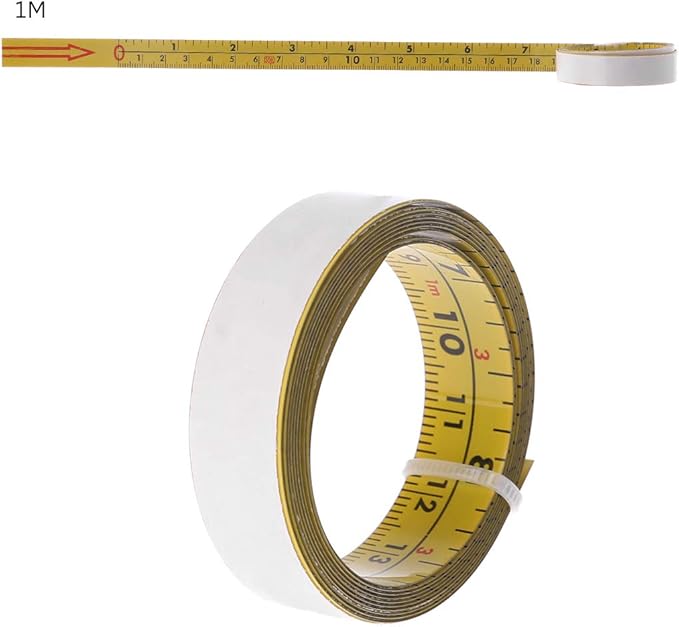Inch & Metric Self Adhesive Tape Measure Steel Miter Amazon.co.uk