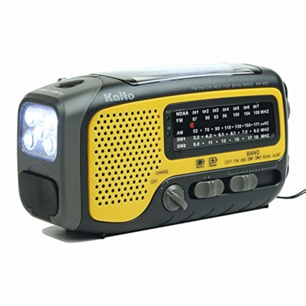 Radio Kaito Ka-350 Voyager Energia Solar AM FM OC - Imagen 3
