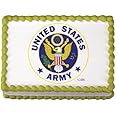 US Army Logo Edible Icing Image for 1/4 sheet cake