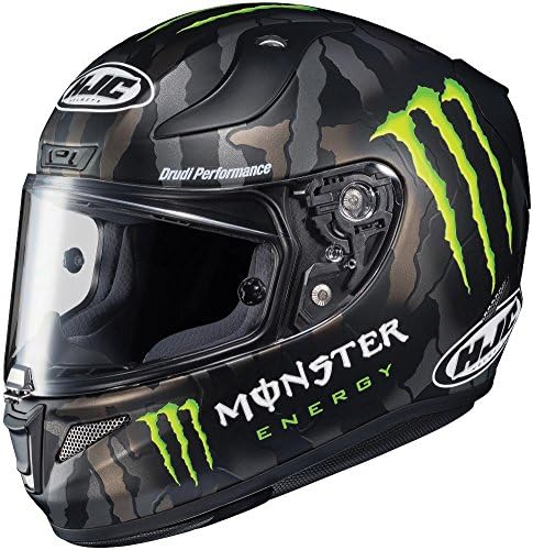 HJC RPHA-11 Pro Monster Energy Military Camo Motorcycle Helmet XL