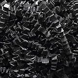 1/2 LB Crinkle Cut Paper Shred - Black