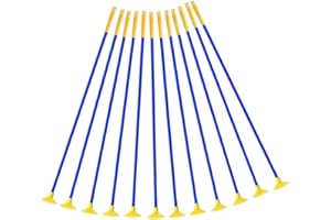 12PCS Replacement Suction Cup Arrows Toy Archery Replacement Arrows for Kids Toy Bow Archery Set 18.5 Inch Long