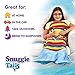 Snuggie Tails Rainbow Fish Comfy, Cozy, Super Soft, Warm, All Season, Wearable Blanket for Kids, As Seen on TV