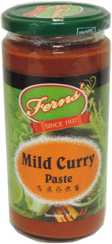 Ferns Mild Curry Paste 380 G Amazon Co Uk Grocery