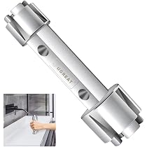 JUGREAT Tub Drain Remover Wrench-Die-Cast Aluminum Tub Drain Tool ...