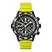 Timex Men's T2N958 Intelligent Quartz Adventure Series Depth Gauge Yellow Resin Strap Watch