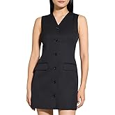 Theory Womens Cotton Chino Blazer Dress
