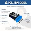 KLIM-Cool-Universal-Gaming-Laptop-PC-Cooler-High-Performance-Fan-for-Fast-Cooling-Action-USB-Hot-Air-Extractor-New-2021-Version-Blue KLIM Cool Laptop Cooler Fan - NEW 2023 - Innovative Portable Cooling Design with Display - External Gaming Cooler - High…