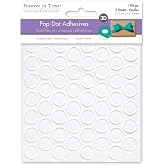 Forever in Time 3D Pop Dots Round Dual-Adhesive Foam Mount, 1/2-Inch, 104 Per Package