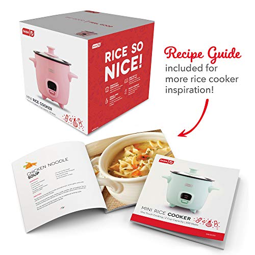 DASH Mini Rice Cooker Steamer with Removable Nonstick Pot, Keep Warm