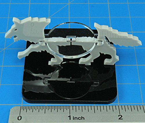 Wolf, Character Mount Marker, Grey, 2x2 Inch Base (1)