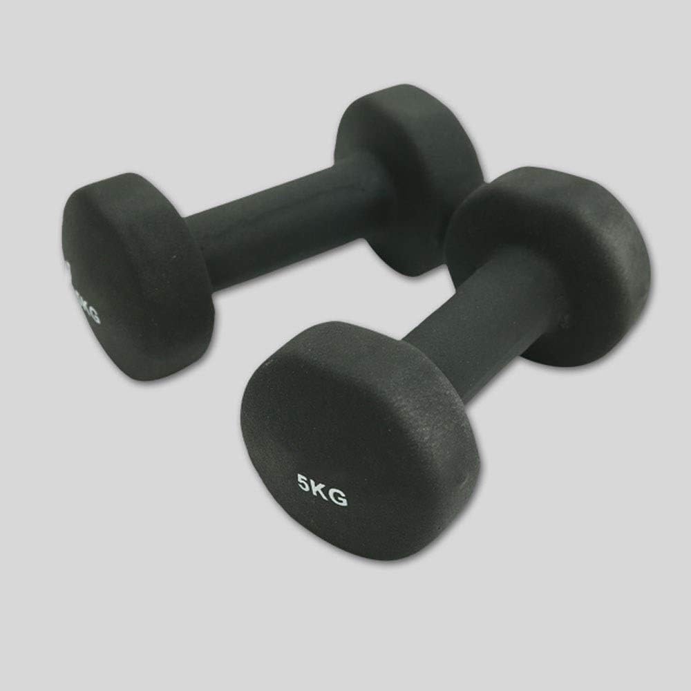 Fitness Small Dumbbell Children Female Men 1/2/3/4 / 5KG Home Aerobics Color Dip Plastic Dumbbells
