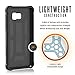 URBAN ARMOR GEAR [UAG] Samsung Galaxy Note 5 Feather-Light Composite [Black] Military Drop Tested Phone Case