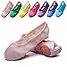 MSMAX Ballet Shoes for Girls Toddler Shoes Natural Dance Slippers for Wedding 10 M US Toddler