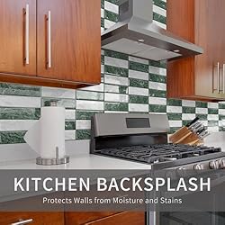 10 Sheets Subway Tile Peel and Stick