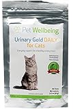 Pet Wellbeing - Urinary Gold DAILY for Cats - Natural Daily Maintenance of a Healthy Urinary Tract in Cats - 60 chews
