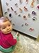 Refrigerator Magnets for Kids Zoo Animals 29 Pcs - Foam Fridge Magnets for Toddlers AGE 3 - Zoo Animals for Toddlers - Zoo Animal Toys for Toddlers - Animal Toys for Toddlers - Animals Toys