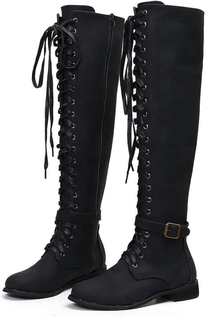 retro combat boots mens