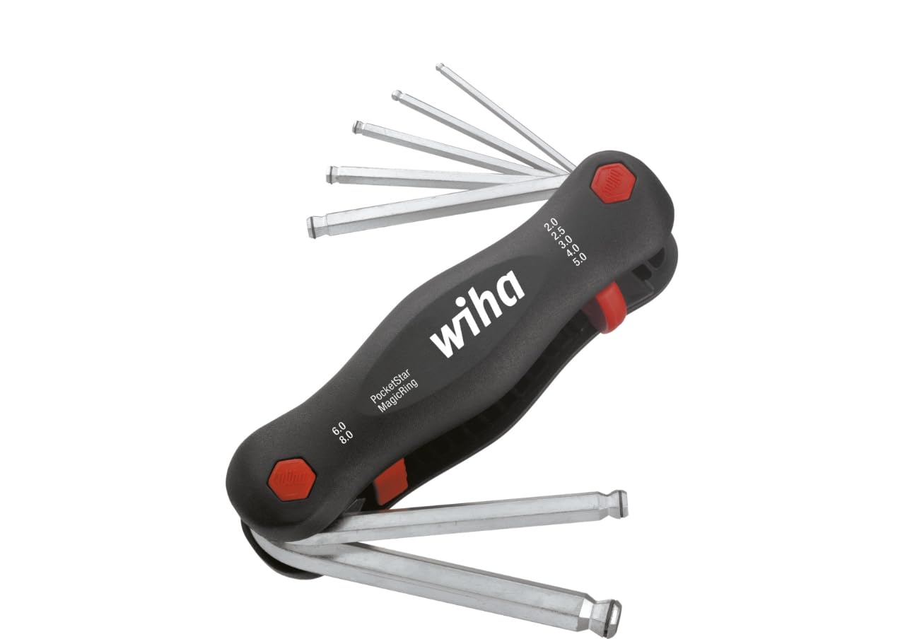 Wiha 369RP7 PocketStar, Schwarz, 7-TLG. Sechskant Kugelkopf MagicRing — image 1