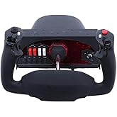 Honeycomb Aeronautical Alpha Flight Yoke & Switch Panel - Aviation Control System for Fight Simulation - Home Cockpit for Sim