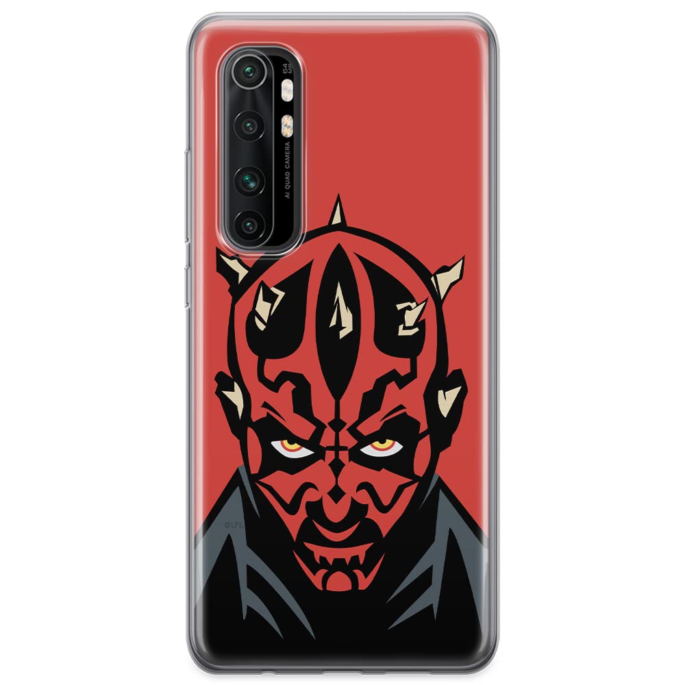 ERT GROUP mobile phone case for Xiaomi MI NOTE 10 Lite original and officially Licensed Star Wars pattern Darth Maul 004 optimally adapted to the shape of the mobile phone, case made of TPU