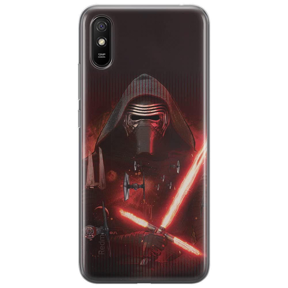 ERT GROUP mobile phone case for Xiaomi REDMI 9A original and officially Licensed Star Wars pattern Kylo Ren 002 optimally adapted to the shape of the mobile phone, case made of TPU