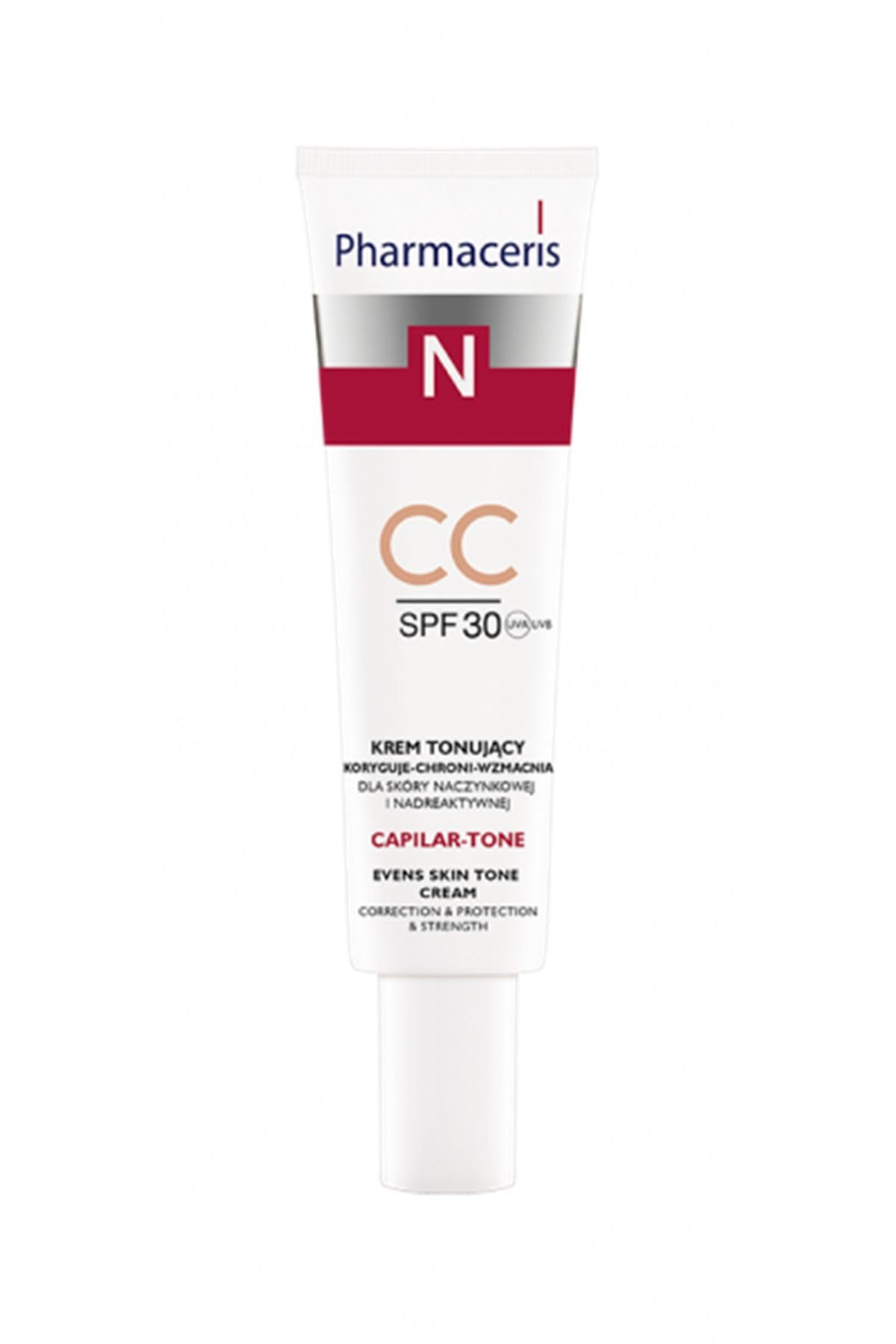 Pharmaceris N Capilar-Tone Even Skin Tone Cream Correction & Protection & Strength 40ml