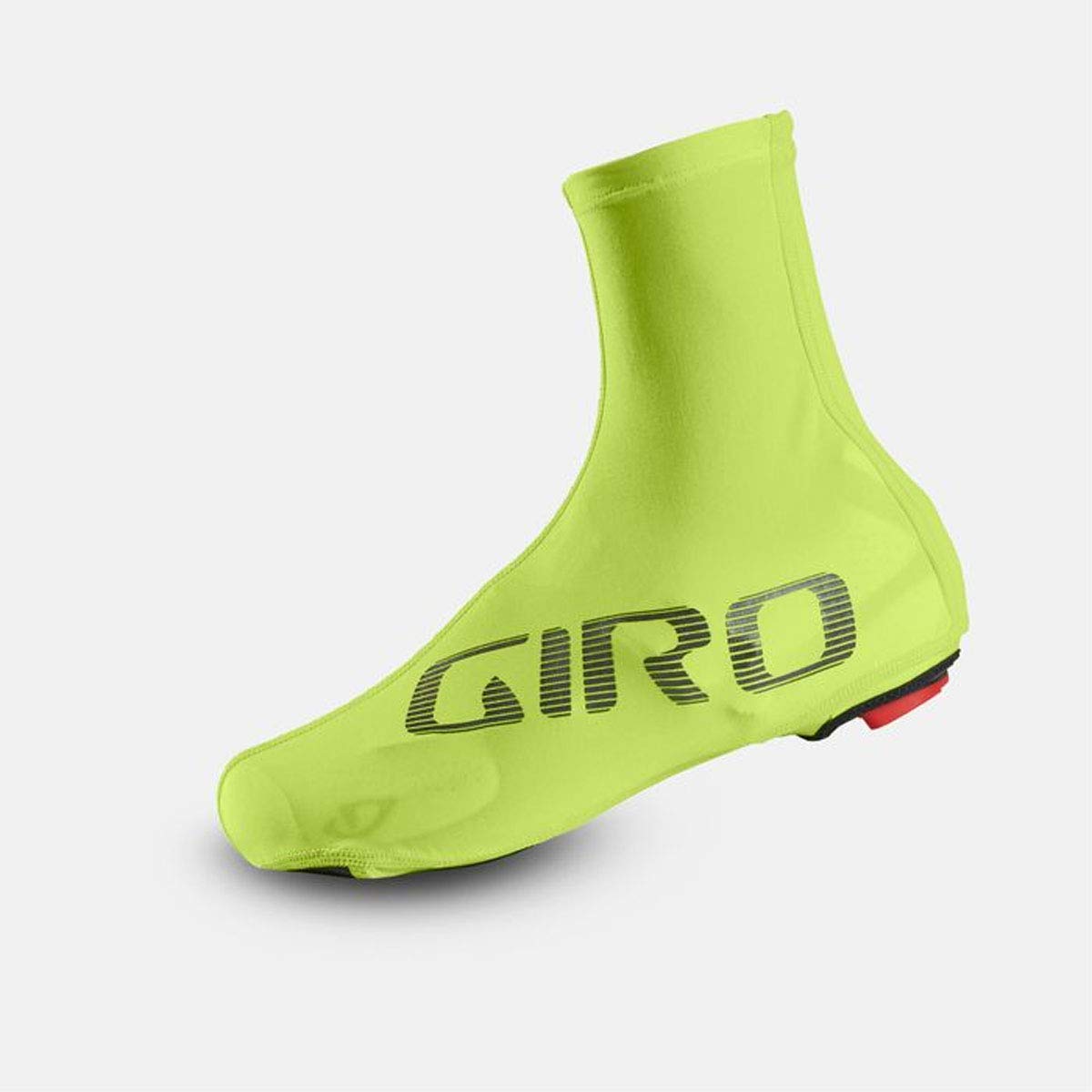 Giro Men's Ultralight Aero Shoe Cover Cycling Clothing, mens, Cycling clothing., Highlight yellow/black., XL (46-50)