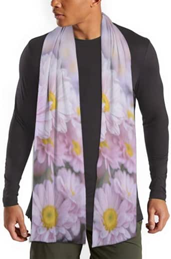 Hermosos Crisantemos Flores Chal Wrap Niños Chal Soft Wrap Kid Chal