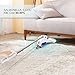 Housmile 12KPa Powerful Suction UV Sanitizing Vacuum Cleaner with Advanced HEPA Filtration and Concealed Telescopic Handle, Effectively Removes Dust Mite Matters, Bacteria, Viruses and Pollen